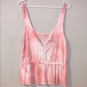 American eagle pink tank top